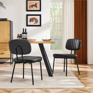 Photo of Dining Chair Leather Cushion