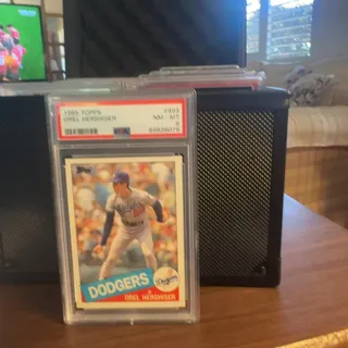 Photo of 1985 Topps #493 Orel Hershiser NM-MT 8