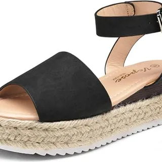 Photo of Platform Wedge Sandals Open Toe 2.3 Inch Espadrilles