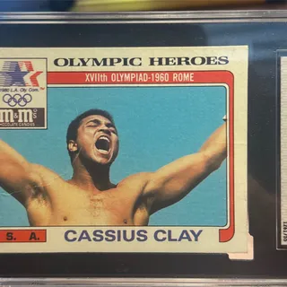 Photo of 1983 M&M’s #7 Cassius Clay(Muhammad Ali) Olympic Heroes