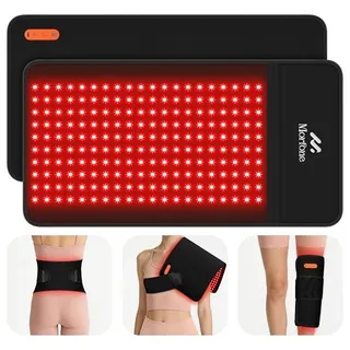 Photo of Red Light Therapy for Body, 10000mAh Cordless Portable 24″ x 12″ Mat