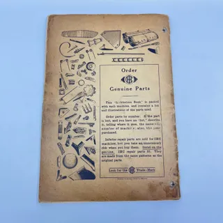 Photo of 1940 McCormick Deering Corn Planters Farmall Tractors Owners Manual IH L4-5