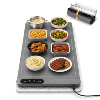 Photo of Food Warming Mat Extra Large 32″x16″ with Insulation Pad