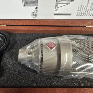 Photo of New! Neumann TLM 103 Large-diaphragm Condenser Microphone - Nickel - w/ Case