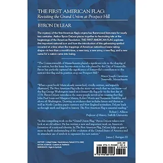 Photo of The First American Flag: Revisiting the Grand Union at Prospect Hill - Signed by Author Byron DeLear