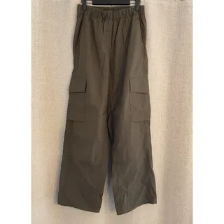Photo of NWOT Lululemon LuluLinen Mid-Rise Cargo Pant Olive Brown Size Small SOLD OUT