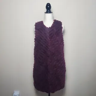 Photo of BB Dakota Alphia Faux Fur Vest Medium