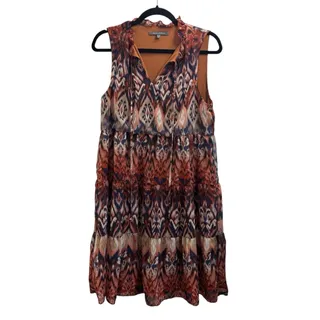 Photo of Julia Jordan Boho Sleeveless Tribal Print Dress