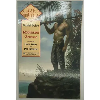 Photo of Classics Illustrated #23 Robinson Crusoe Comic Graphic Novel 1991