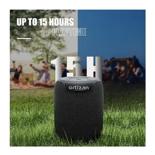 Photo of Portable Bluetooth speaker waterproof 15-hour play time stereo pairing