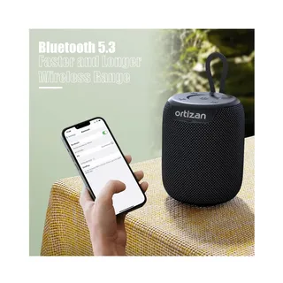 Photo of Portable Bluetooth speaker waterproof 15-hour play time stereo pairing