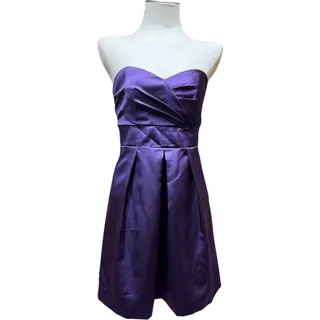Photo of Bachelorettes Strapless Dress Purple 10