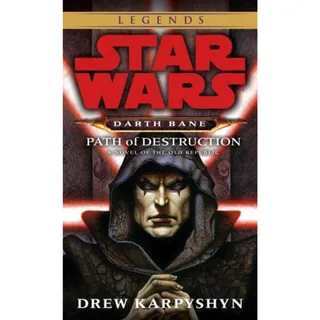 Photo of STAR WARS LEGENDS book Darth Bane: Path of Destruction by Drew Karpyshyn