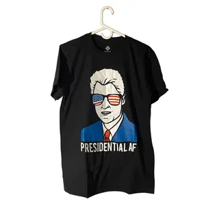 Photo of H3 Sportgear Presidential AF Black Short Sleeve Political T-Shirt Men Sz M
