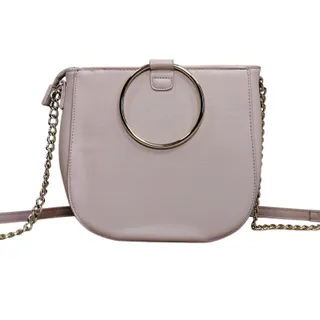 Photo of Crossbody Bag Women’s Pink Gold Studded Chain Purse Boho Chic Elegant Casual