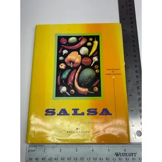 Photo of Salsa Cookbook Reed Hearon 1993 Chronicle Books Vintage Mexican Southwest Recipes