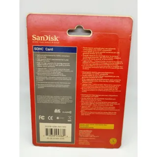 Photo of SanDisk 4GB Class 2 - SDHC Card - SDSDB-4096-AW11WH - NOS