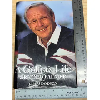 Photo of Arnold Palmer A Golfer's Life 1999 First Edition 1st Printing Hardcover Golf