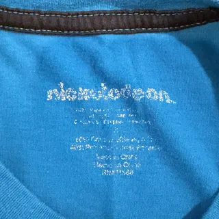 Photo of Nickelodeon SpongeBob Graphic Blue Vtg T-Shirt Boys Kids | L