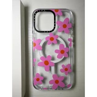 Photo of casetify iphone 14 pro max case magsafe - PINK FLOWER POWER