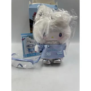 Photo of Miniso Hello Kitty and Friends Racing Club Plush Pendant- My Melody (Blue)