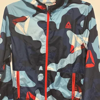 Photo of Reebok boys’ camo windbreaker size 10/12