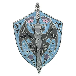 Photo of OwlCrate The Knight and the Moth Blades of Love Pin - Rachel Gillig March 2026