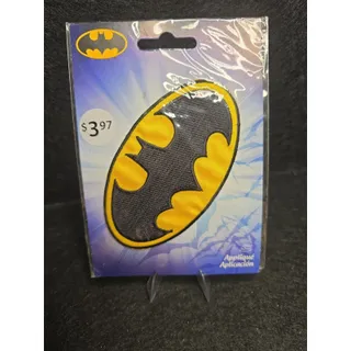 Photo of Batman Iron-On Patch 4"x2.25" Brand New Sealed Wilton