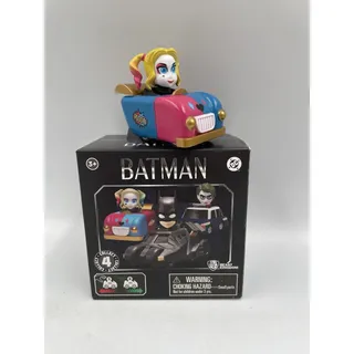 Photo of YuMe Beast Kingdom Batman Zoom Hero Suicide Squad Harley Quinn Pull-back Car