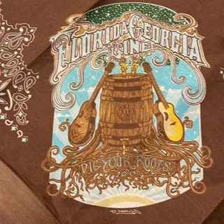 Photo of Florida Georgia Line Dig Your Roots 2016 Robert Marx Old Camp Bandana Scarf
