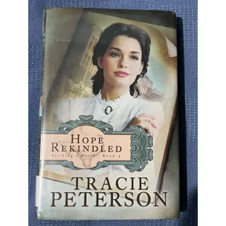 Photo of HOPE REKINDLED Tracie Peterson Striking A Match Book 3 Inspirational