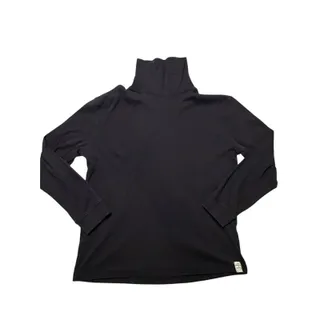Photo of Zara Boys Turtleneck Long Sleeve Shirt Black Size 11-12 Yr 152 cm Layering Tee