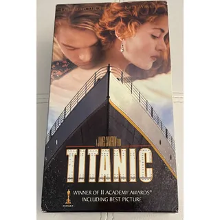 Photo of 1997 Titanic Movie VHS Box Set