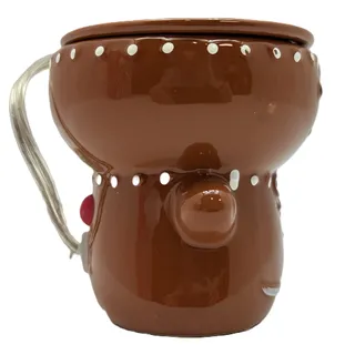 Photo of Pink Zebra Wax Warmer Simmer Pot - Gingerbread Man - Holiday Home Fragrance