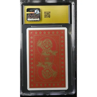 Photo of Nintendo 2010 Mario Playing Cards 25th King of Diamonds Mario CGC 10 PRISTINE