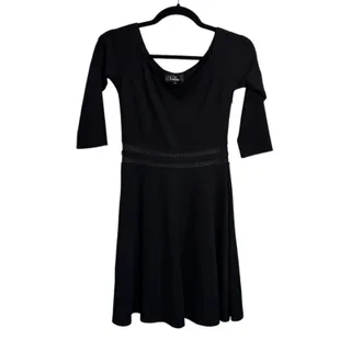 Photo of Lulus Yes To The Mesh Black Skater Dress