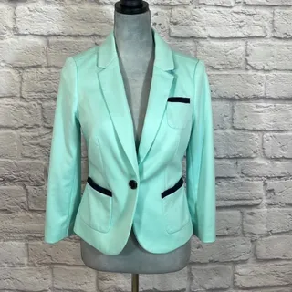 Photo of Y2K Limited Aqua/Mint Green Parisian Style Blazer