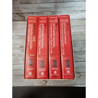 Photo of Oracle OCP Oracle9i DBA Certification Boxed Set (Four Book Set) - Used but NO CD