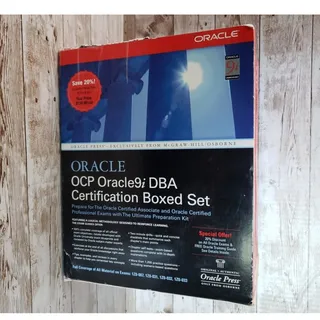 Photo of Oracle OCP Oracle9i DBA Certification Boxed Set (Four Book Set) - Used but NO CD
