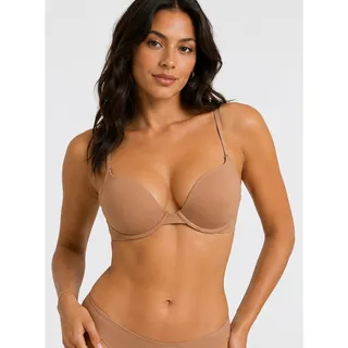 Photo of SKIMS Ultimate Push-Up Balconette Bra Clay Women's 36B NWT