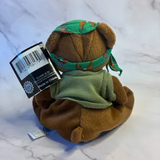 Photo of Vintage 1998 Harley Davidson Manifold Max Bean Bag Plush Bear w/ Tags 6"