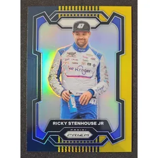 Photo of 2024 Panini Prizm Ricky Stenhouse Jr #23 Black Gold Prizms 3/5