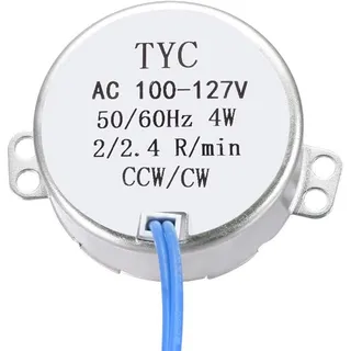 Photo of uxcell Synchronous Motor AC 100-127V 2-2.4 RPM 4W