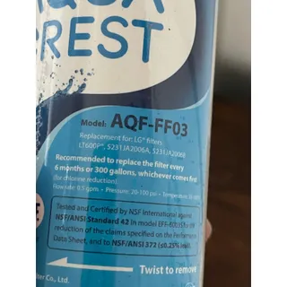 Photo of 3 pack of fridge filters