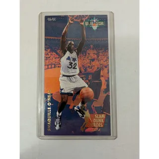 Photo of 1993-94 Fleer NBA Jam Session Slam Dunk Heroes #7 Shaquille O'Neal