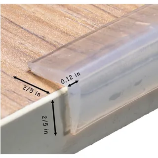 Photo of 3 Packs Adhesive Silicone Edge Protector, Baby Proofing Guards, Furniture Bumper