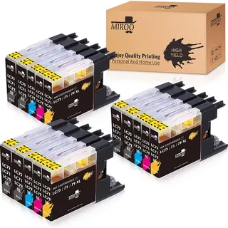 Photo of Ink Cartridge Replacement for Brother LC75 LC71 LC79 XL- 15 Pack