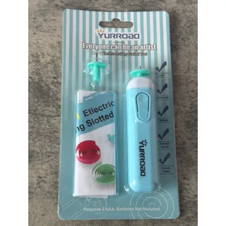 Photo of 2-in-1 Dual Electric Quilling Pen Tool, Battery Operated, Coil Rolling Tool