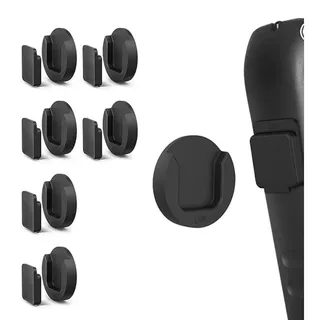 Photo of Self-Adhesive, Magnetic Remote Control Holder, Home Organizer Storage (Black 6)