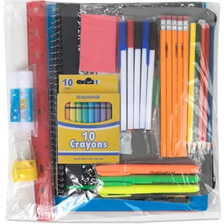 Photo of Trail maker School Supplies Kit 45 Piece School Supply Kit & Backpack Grades K-12